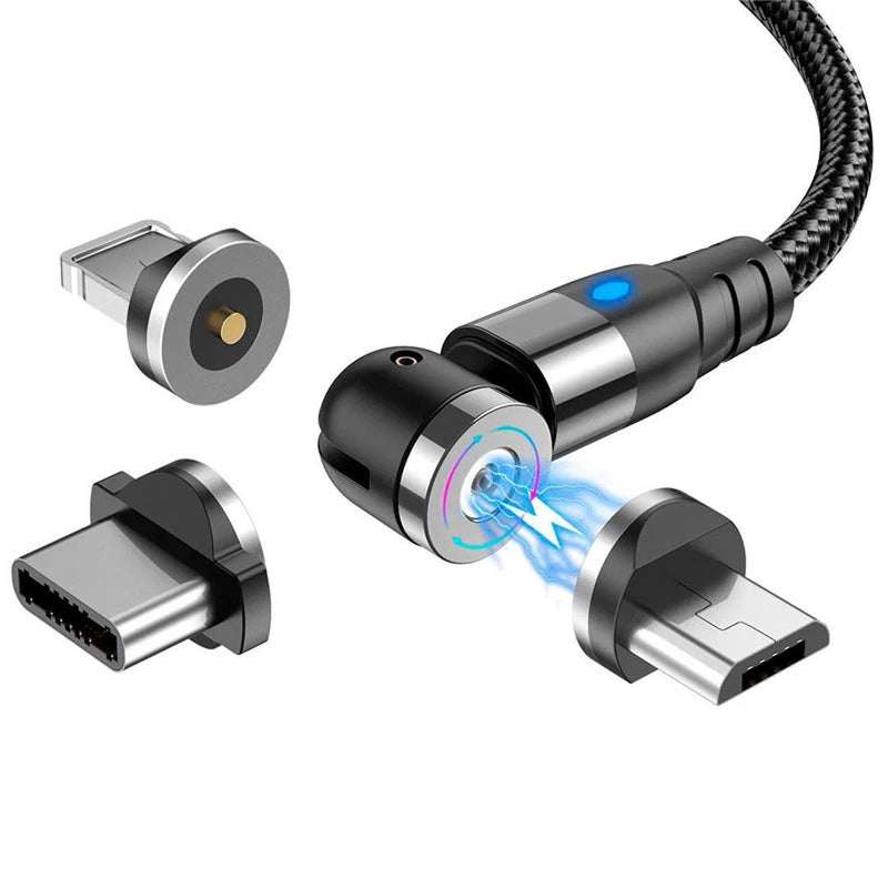 Cabo Carregador USB - Cable Flash ® - Cabo 2 Metros + Plugue Magnético