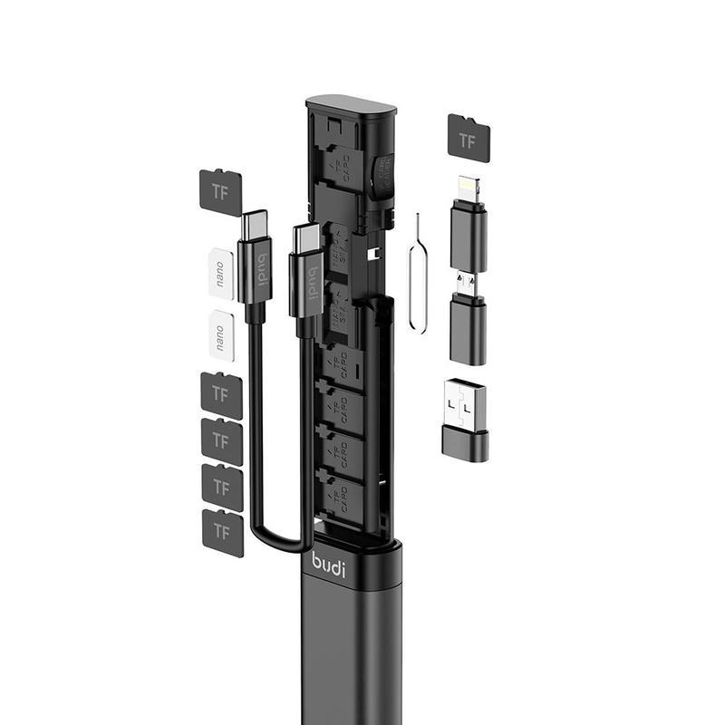 Expansor de Cartão de Memoria Para Celular - Adaptador SIM Card BUDI