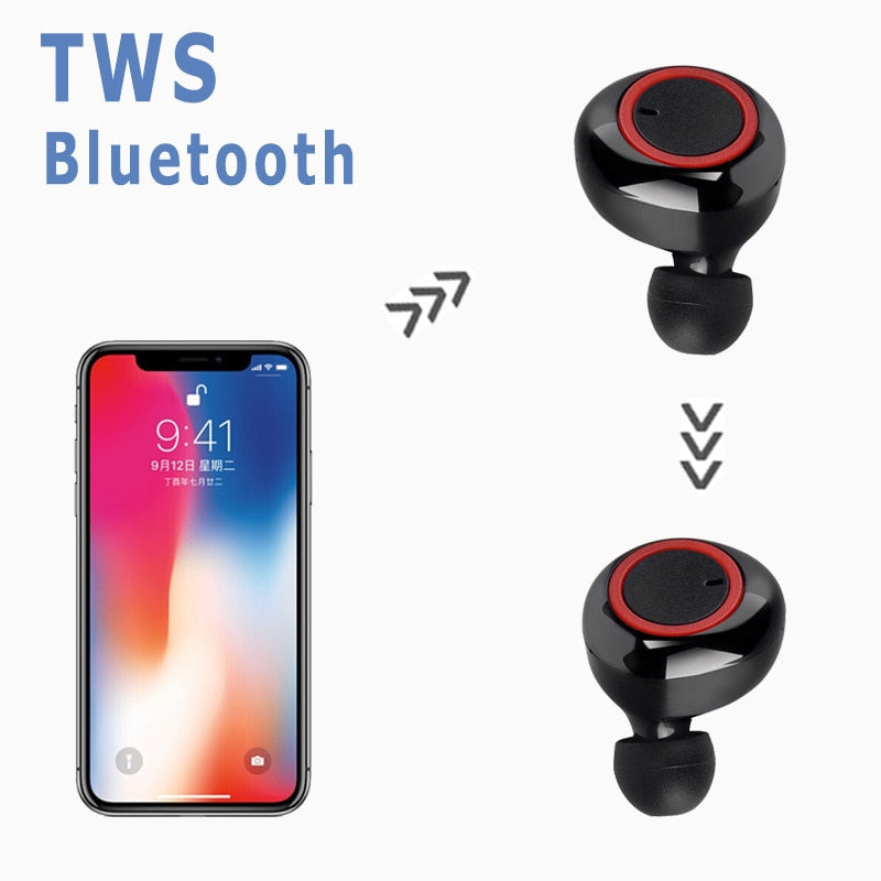 fone de ouvido tws sem fio, fone de ouvido bluetooth