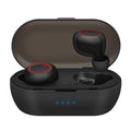 fone de ouvido bluetooth preto