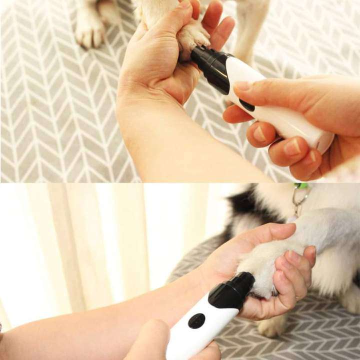 Lixa de Unha USB para Cachorros e Gatos, lixadeira de unha para pet